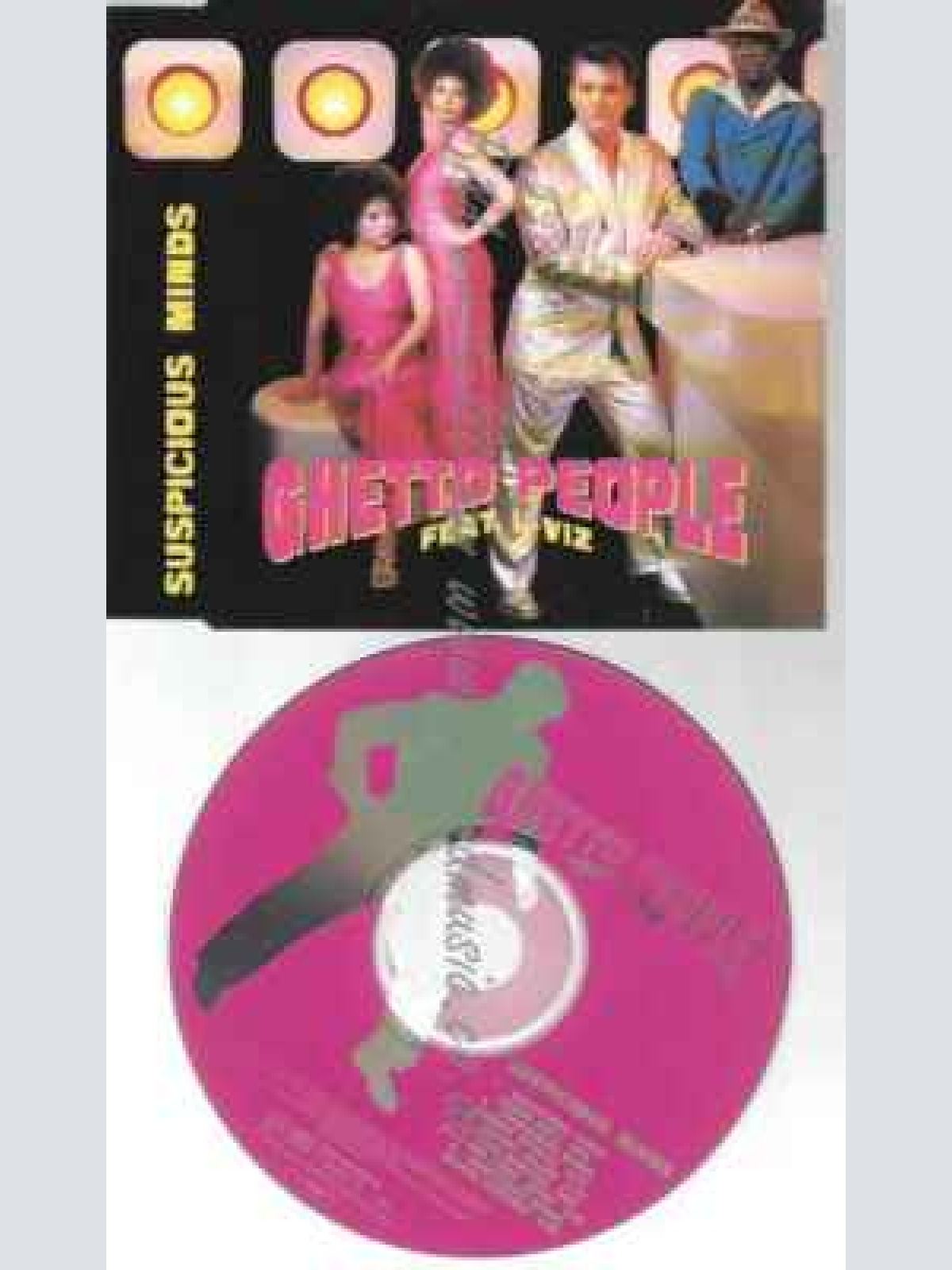 CD--GHETTO PEOPLE FEAT.L-VIZ | --SUSPICIOUS MINDS