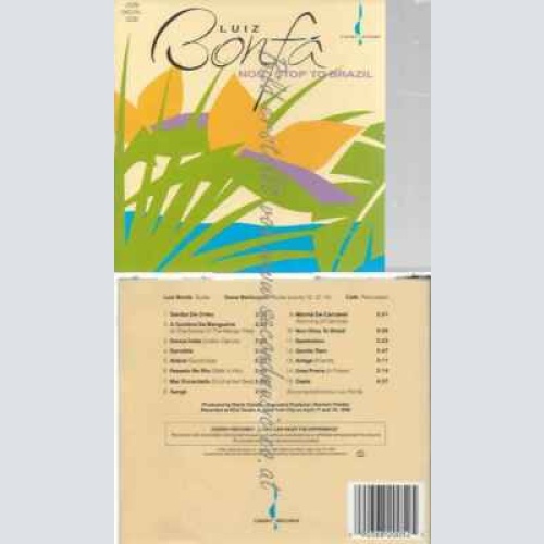 CD--LUIZ BONFA UND GENE BERTONCINI | --NON-STOP TO BRAZIL