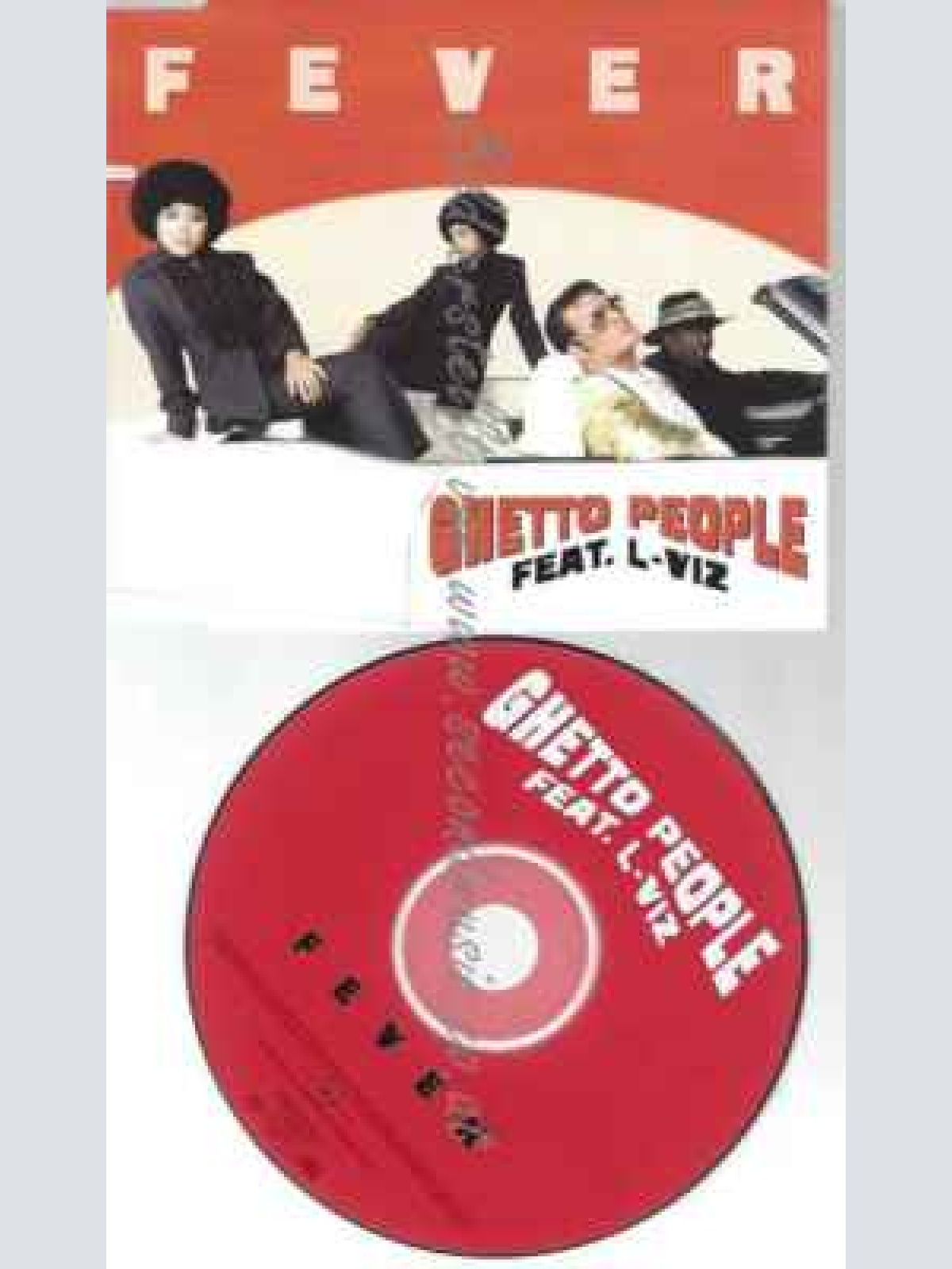 CD--GHETTO PEOPLE--FEVER - GHETTO PEOPLE CDS