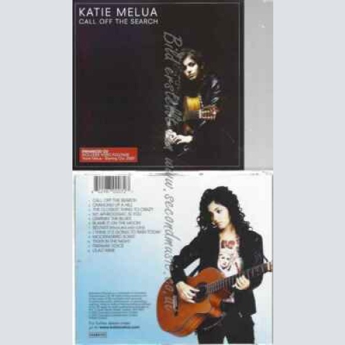CD--KATIE MELUA | --CALL OFF THE SEARCH