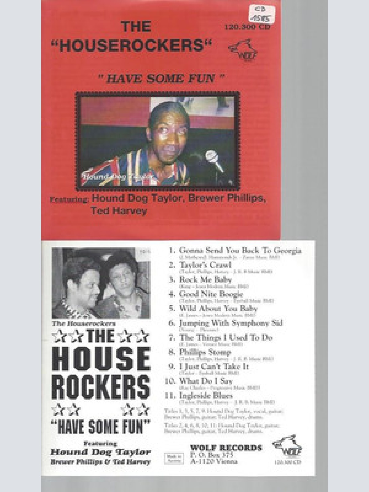 CD--The Houserockers – Have Some Fun
