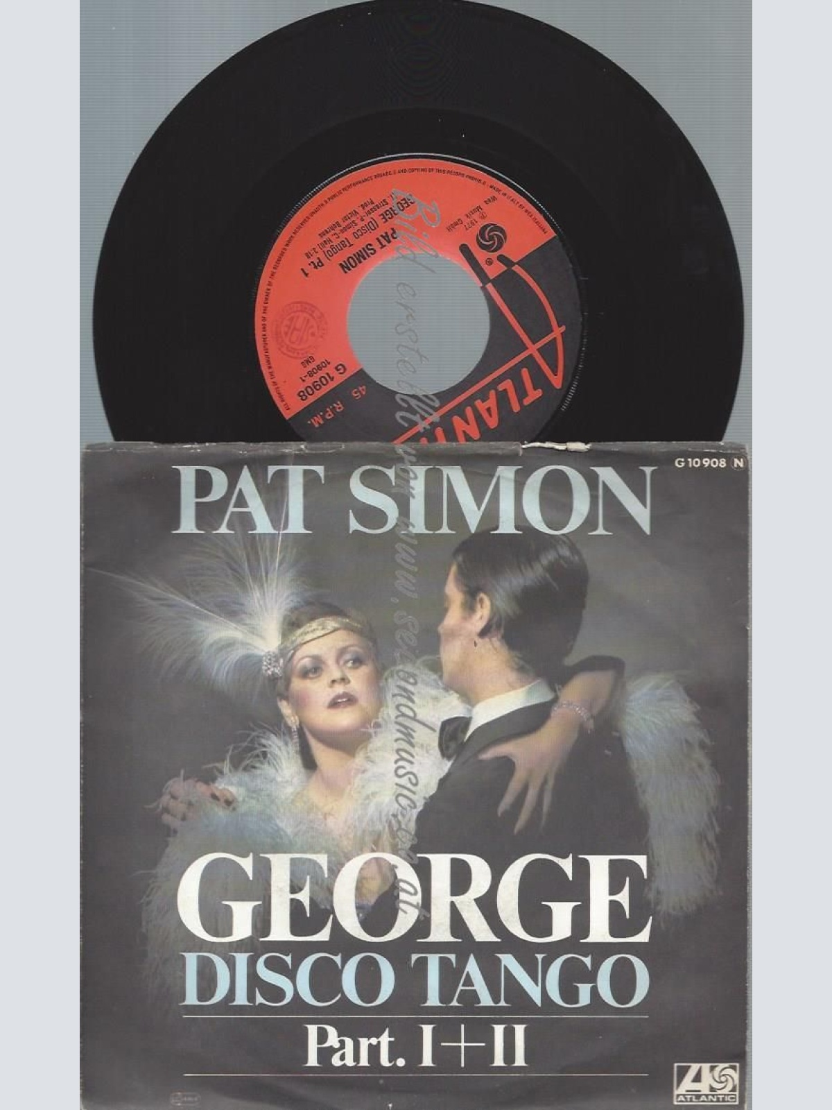 7"  Pat Simon  George Disco Tango Part I + II