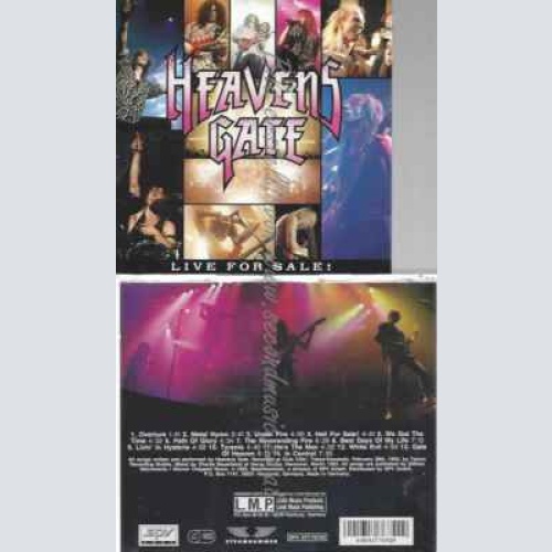 CD--HEAVEN'S GATE | --LIVE FOR SALE
