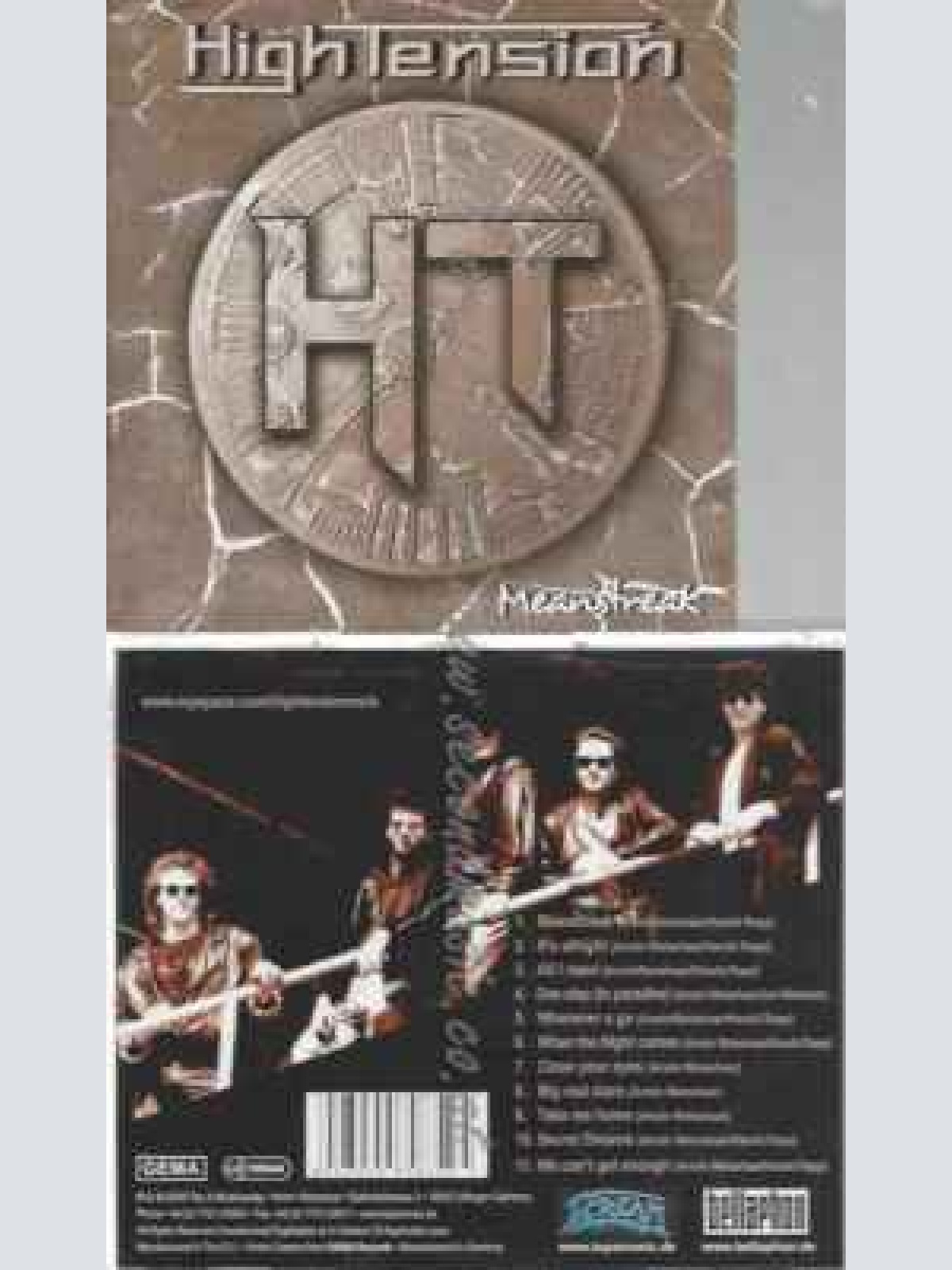 CD--HIGH TENSION WIRES | --MEANSTREAK