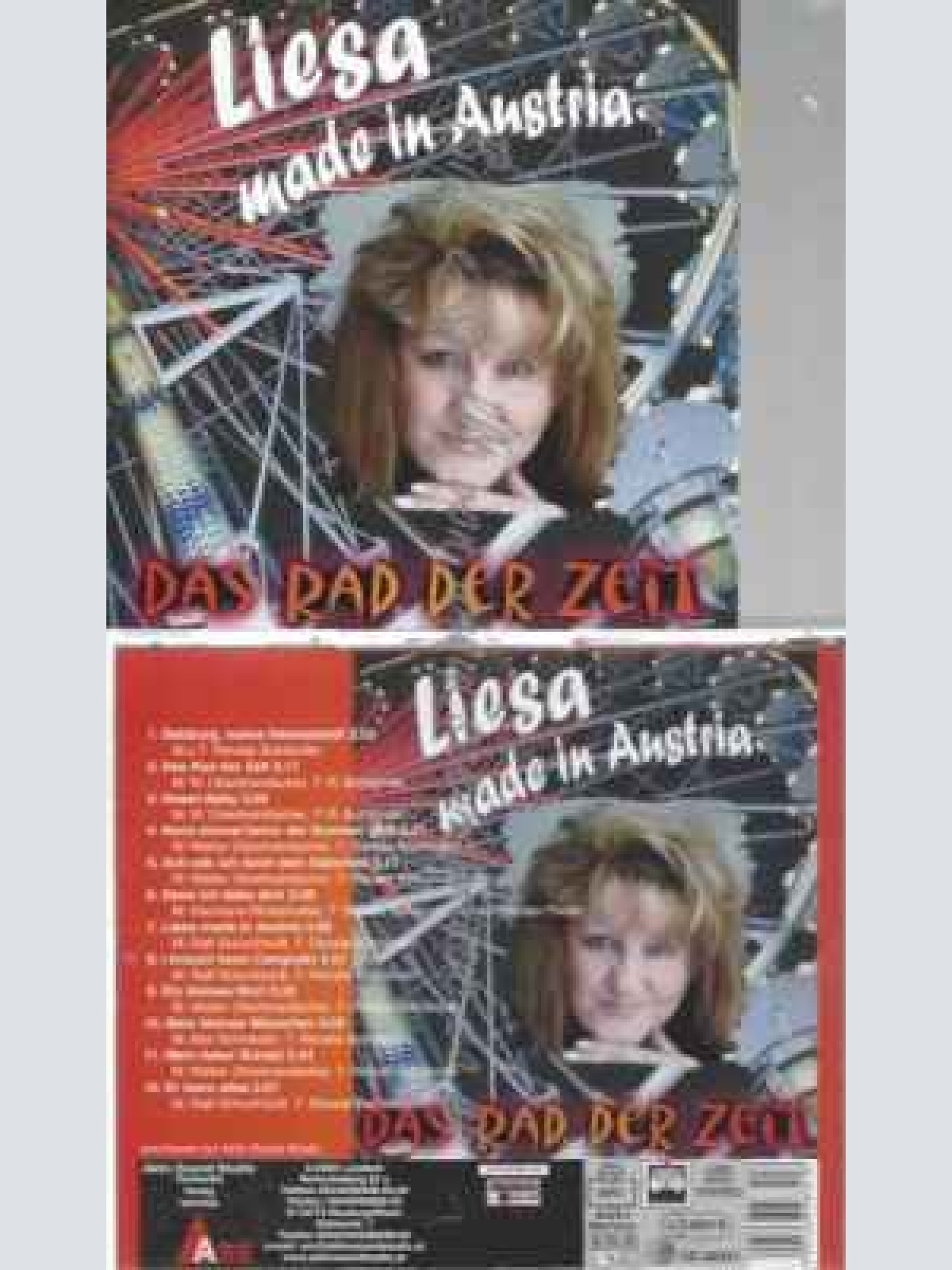 CD--LIESA-MADE IN AUSTRIA--DAS RAD DER ZEIT