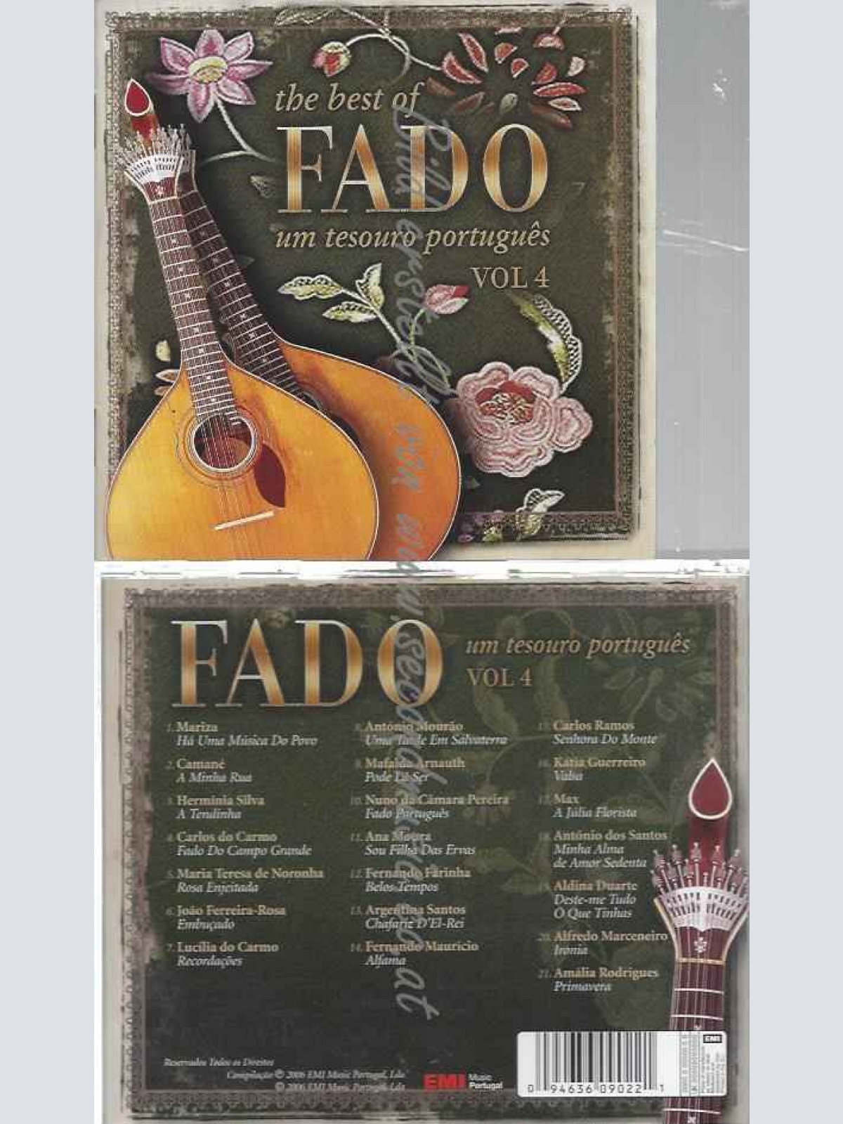 CD--THE BEST OF FADO | --UM TESOURO PORTUGUES VOL.4