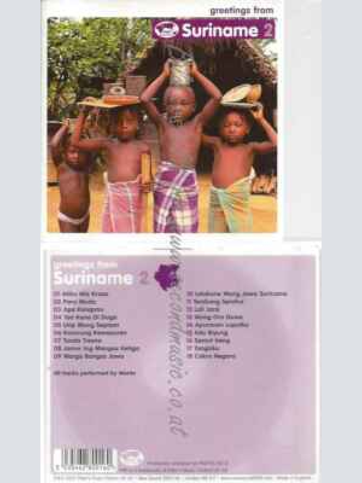 CD--MENTO | --GREETINGS FROM SURINAME 2