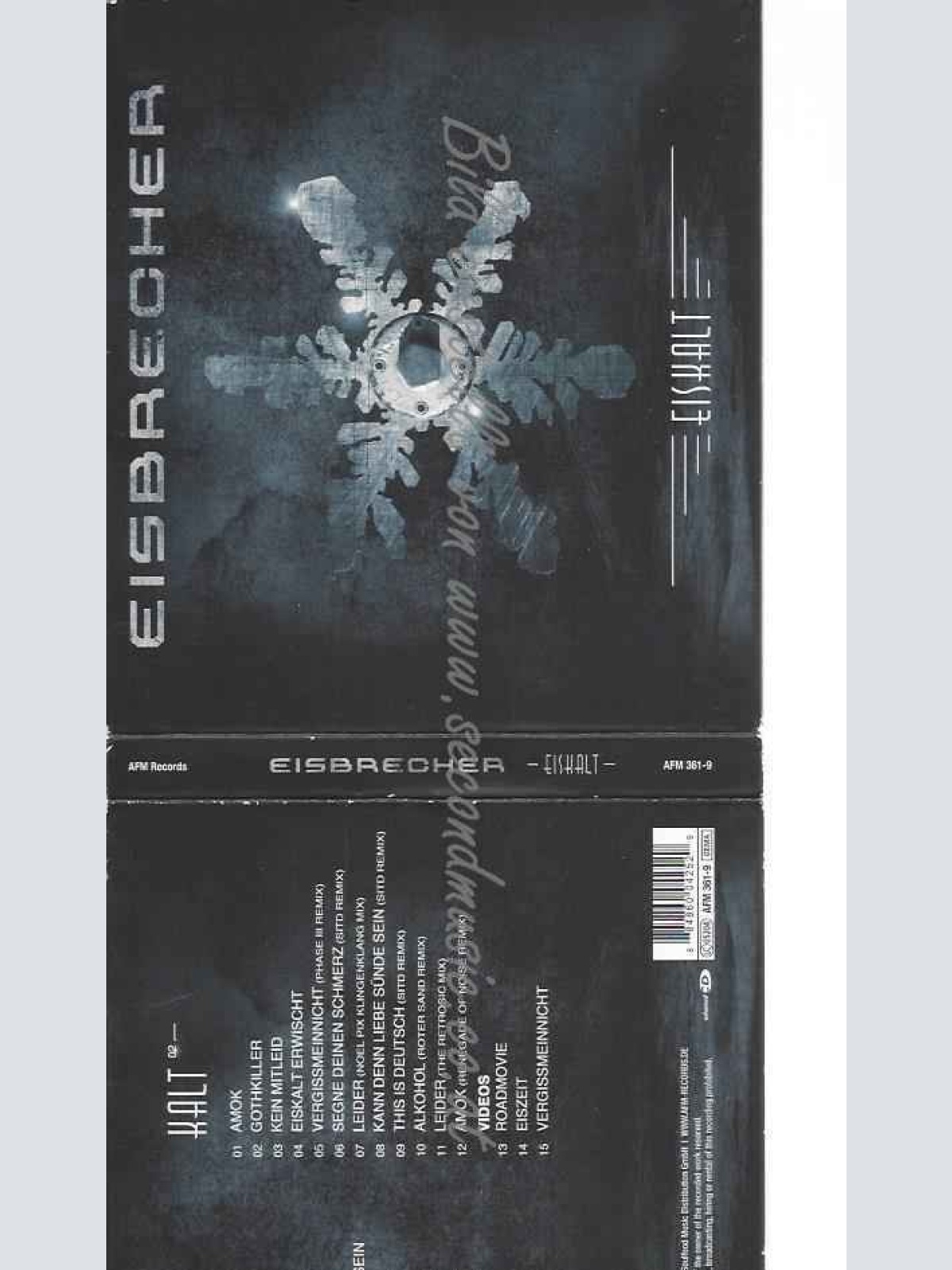 CD--EISBRECHER | --EISKALT-BEST OF (DIGIPAK)