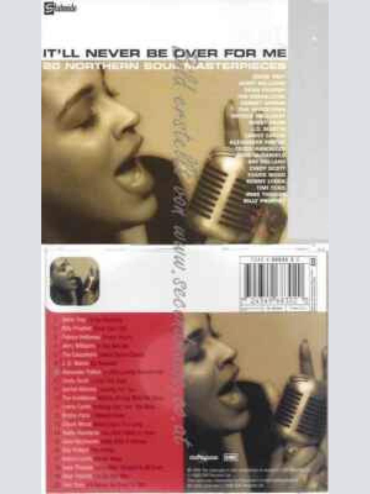 CD--VARIOUS | --IT'LL NEVER BE OVER FOR ME