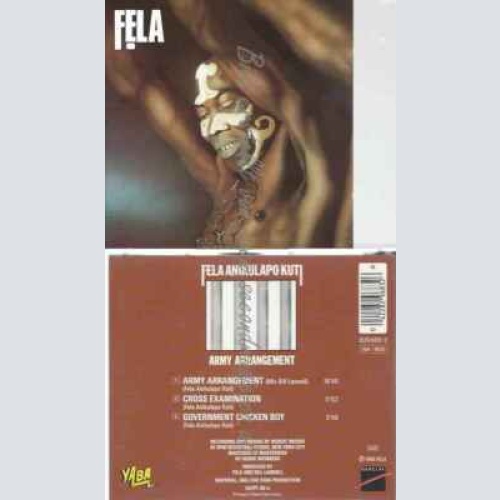 CD--FELA KUTI | --ARMY ARRANGEMENT