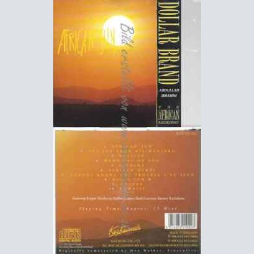 CD--ABDULLAH IBRAHIM | --AFRICAN SUN