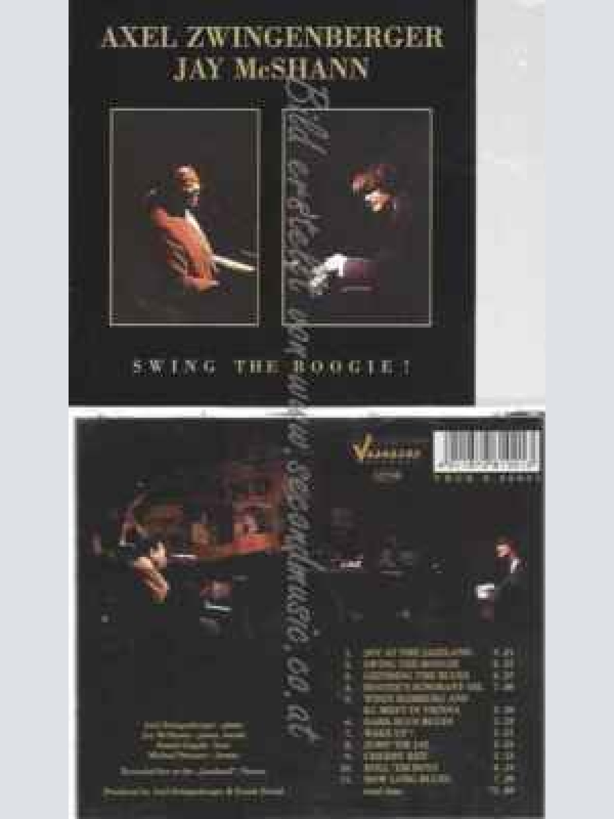 CD--ZWINGENBERGER,AXEL UND MCSHANN,JAY | --SWING THE BOOGIE!