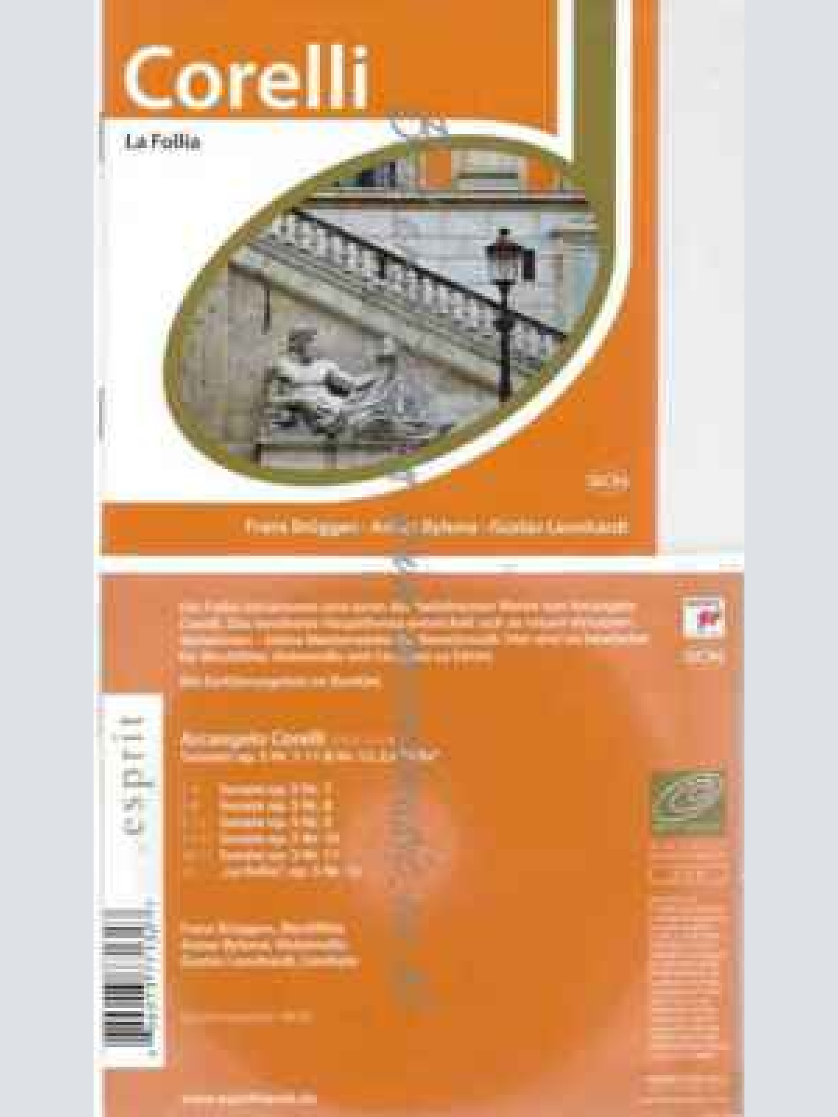 CD--A FOLLIA/ FRANS BRÜGGEN | --ESPRIT