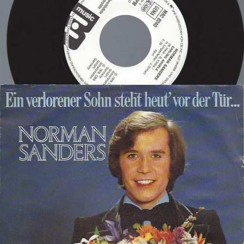 7" Norman Sanders  – Ein Verlorener Sohn Steht Heut' Vor Der Tür / Promo