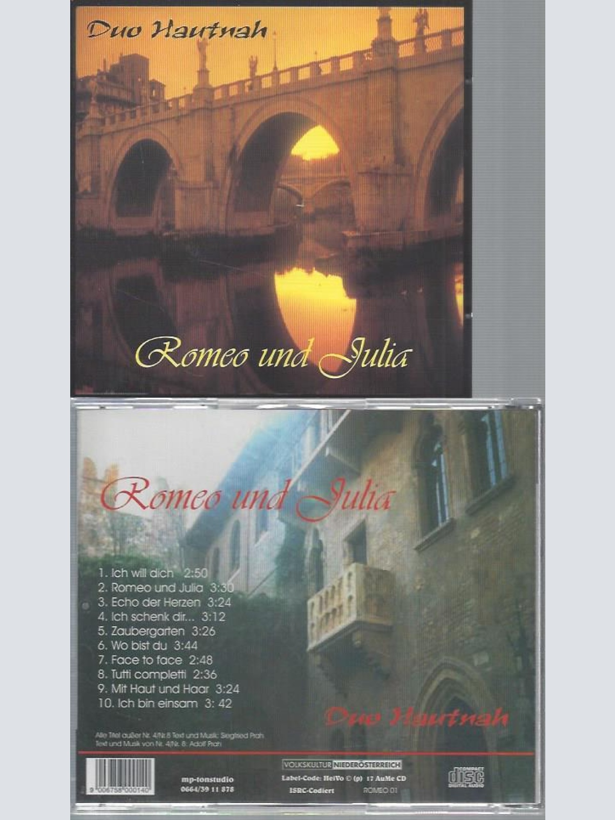CD--DUO HAUTNAH ROMEO UND JULIA
