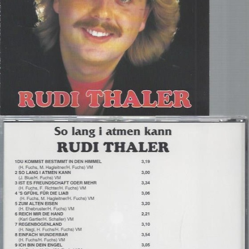 CD--RUDI THALER SO LANG I ATMEN KANN