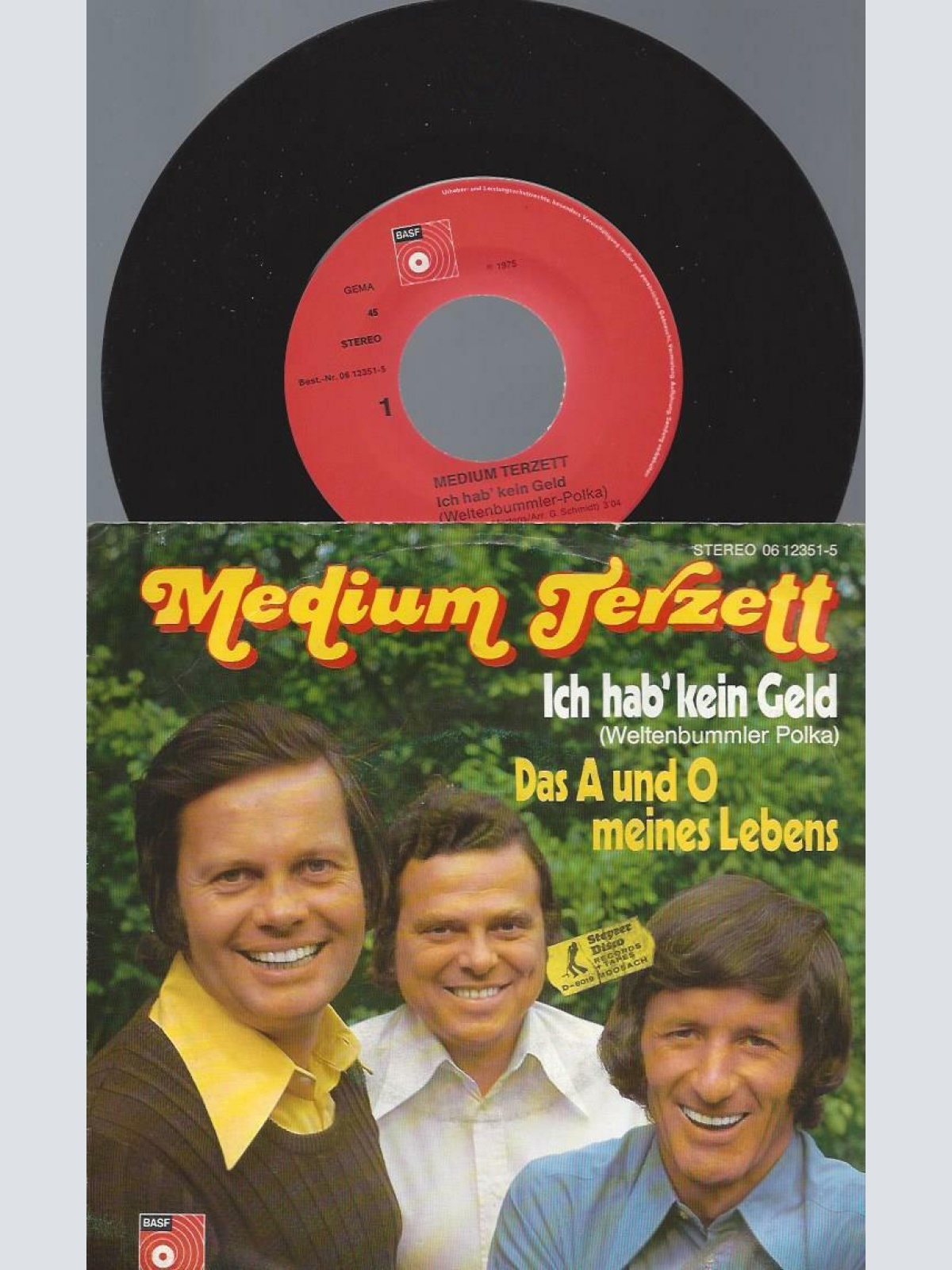 7" Medium Terzett – Ich Hab' Kein Geld