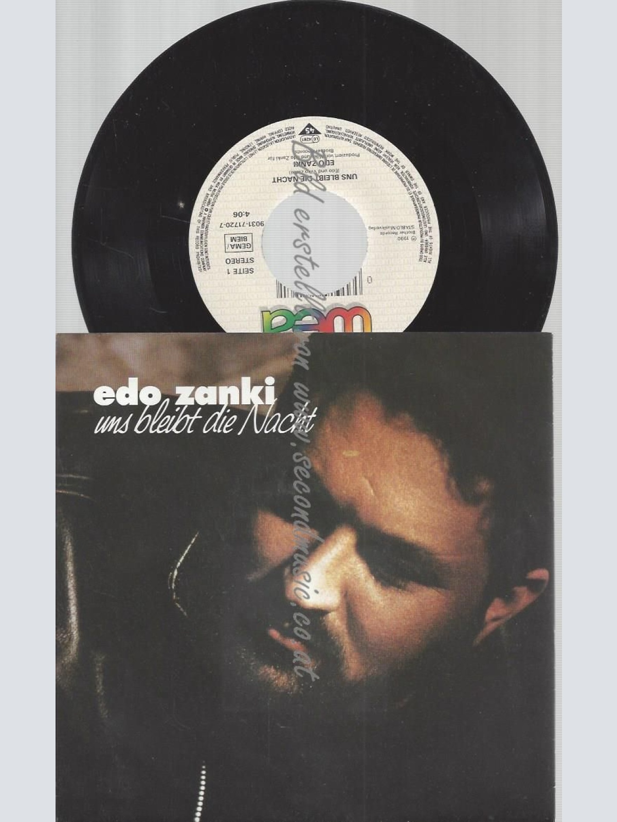 7" EDO ZANKI UNS BLEIBT DIE NACHT