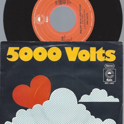 7"     5000 Volts – (Walkin' On A) Love Cloud