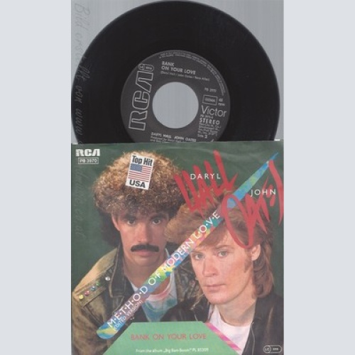 7" DARYL HALL JOHN OATES-- METHOD OF MODERN LOVE