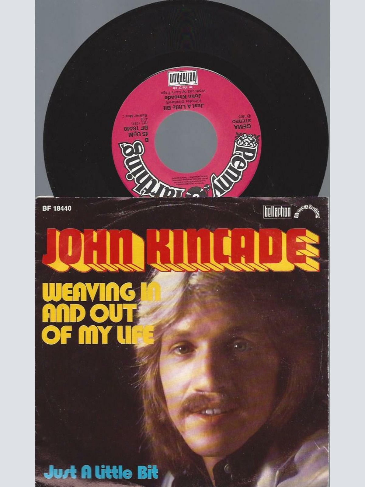 7"   John Kincade – Weaving In And Out Of My Life