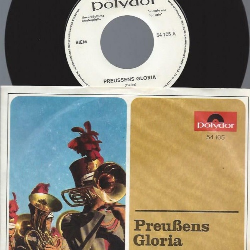 7" Hans Freese – Preußens Gloria / Promo