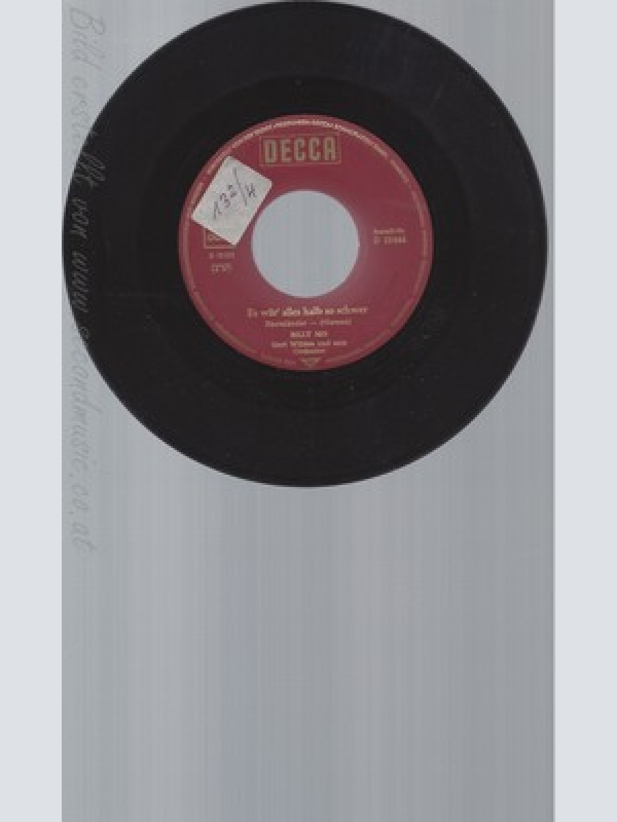 7" BILLY MO --HERR WIRT WO IST MEIN HUT