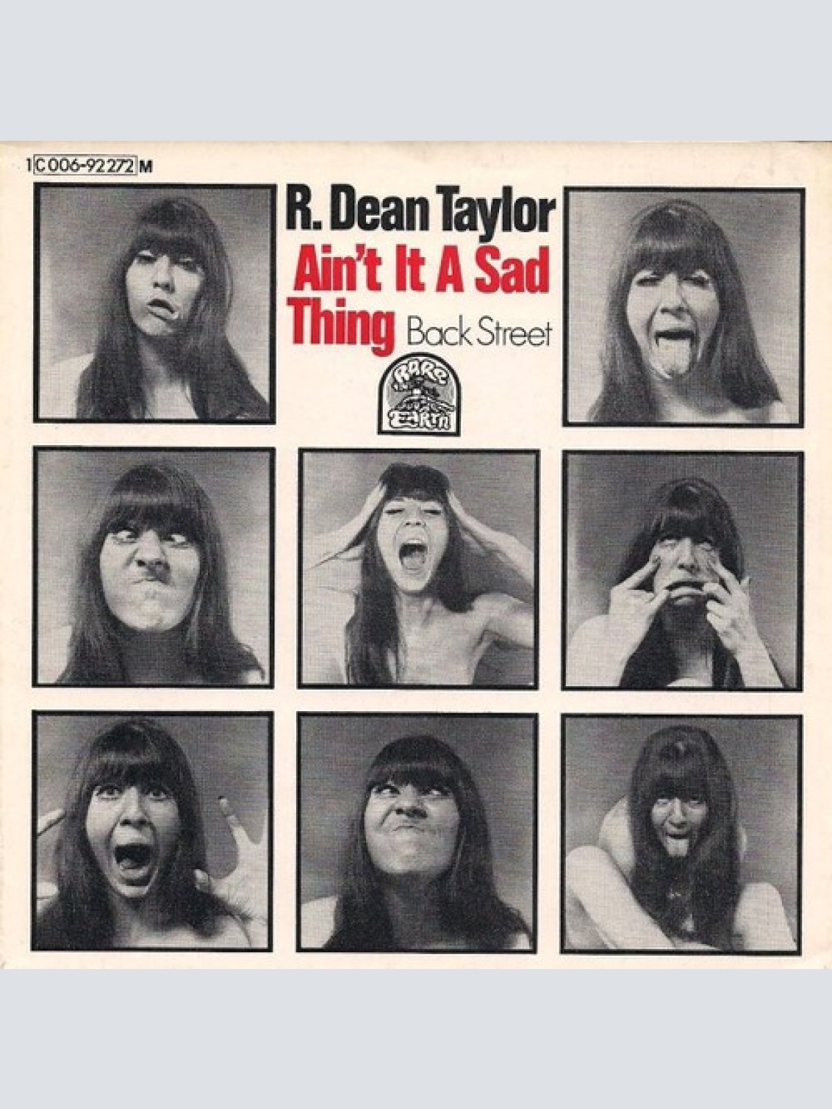 7", Single, Mono R. Dean Taylor - Ain´t It A Sad Thing