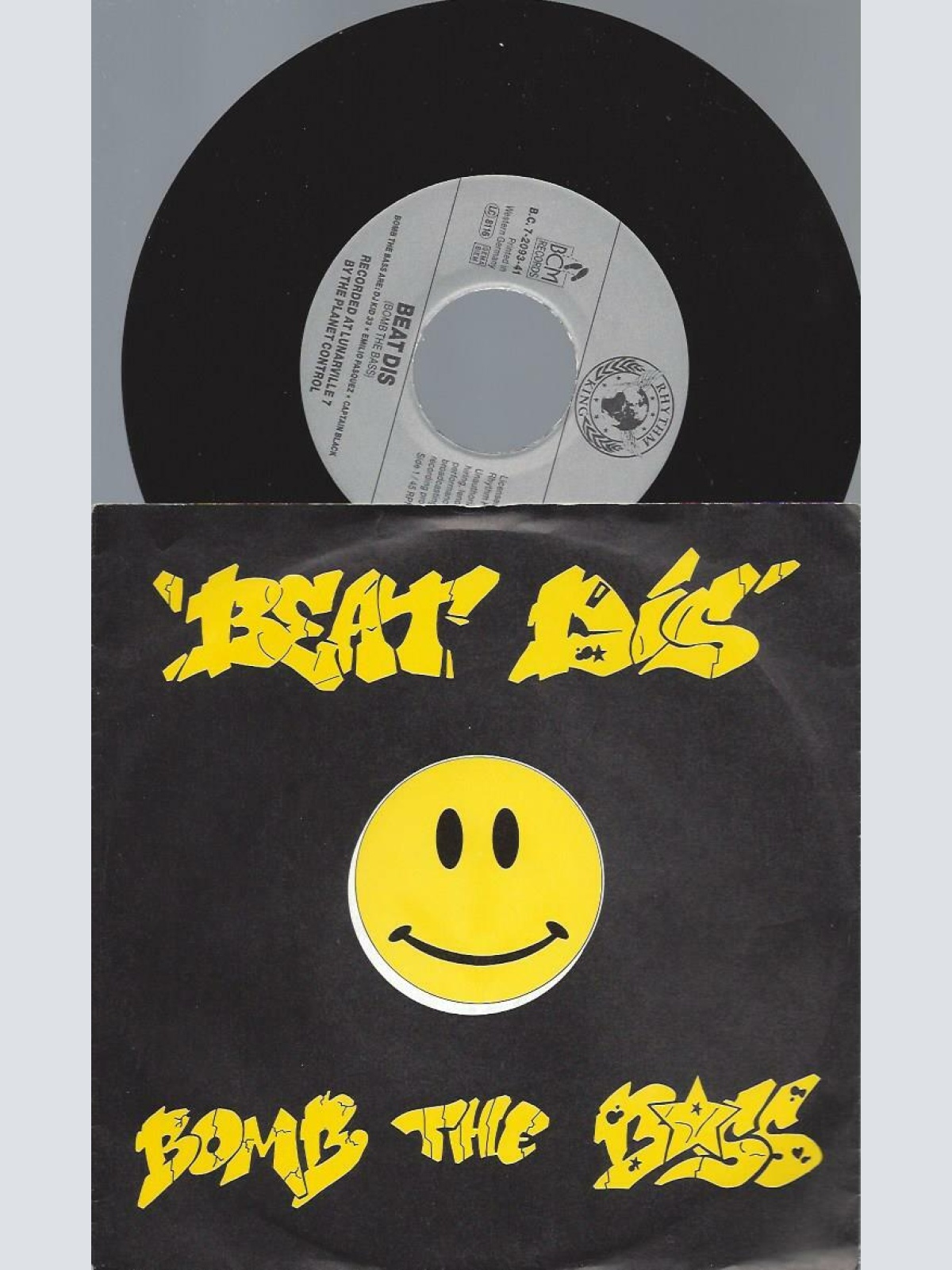 7"    Bomb The Bass – Beat Dis
