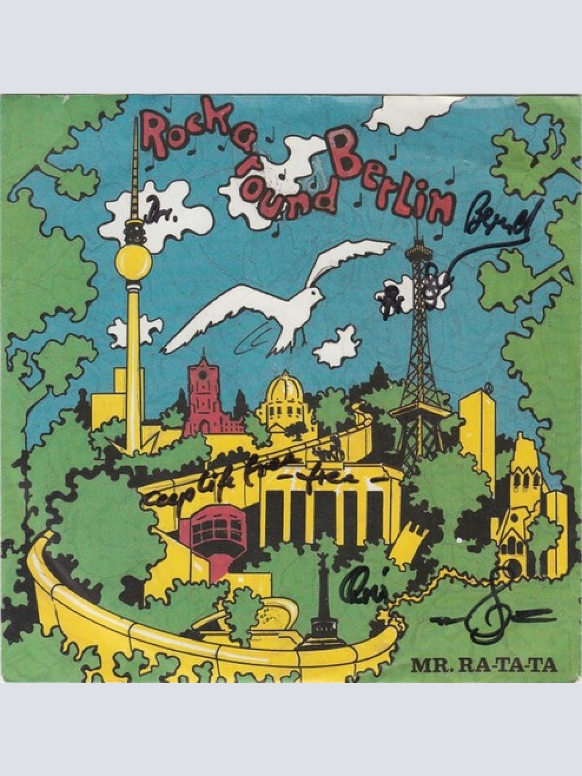 7", Single Mr. Ra-Ta-Ta - Rock Around Berlin l