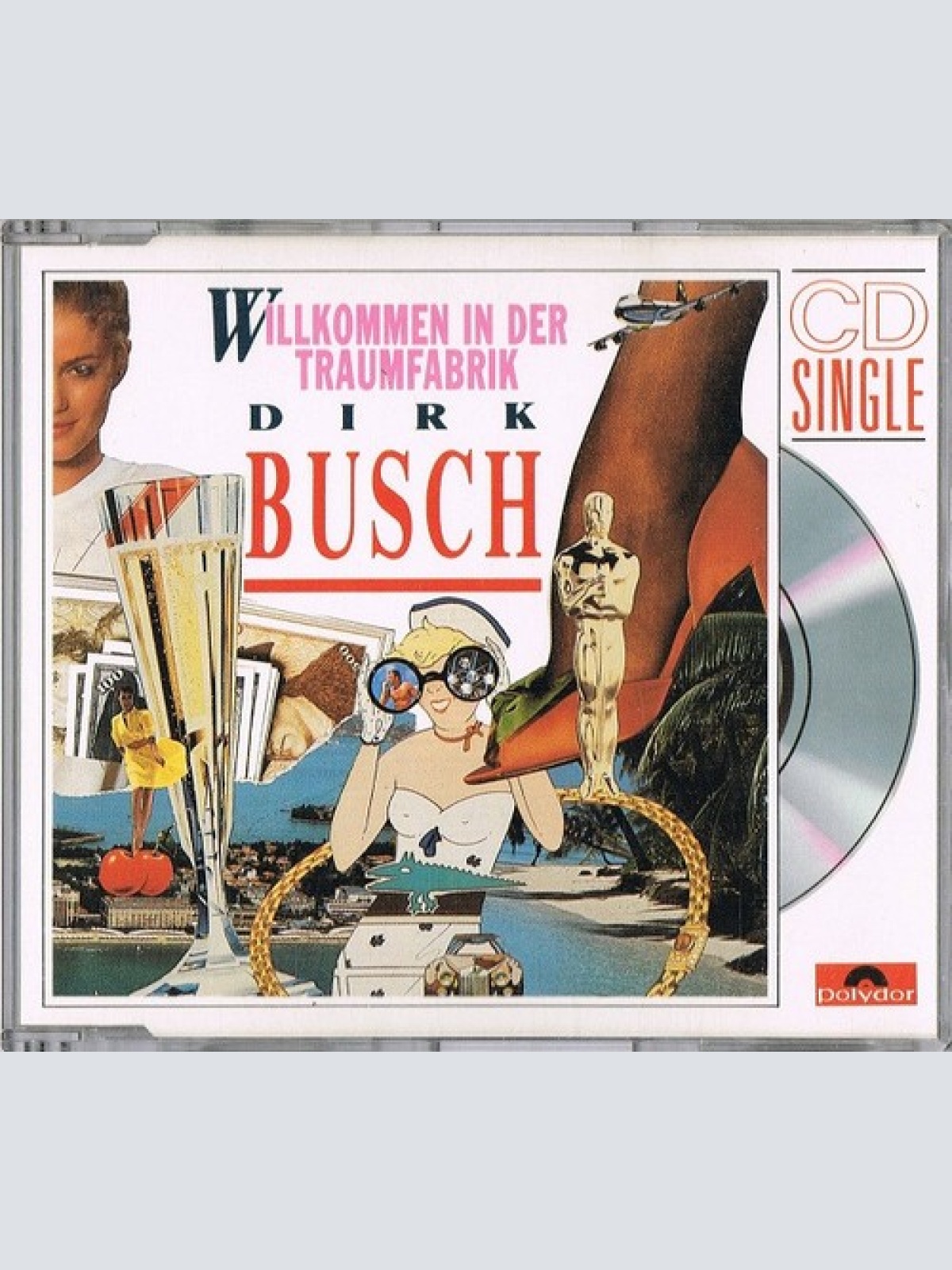 CD, Mini, Single Dirk Busch - Willkommen In Der Traumfabrik