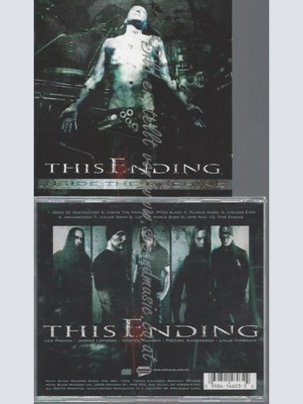 CD--THIS ENDING--INSIDE THE MACHINE