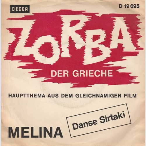(7", Single) Orchester Alberto Begonha - Zorba Der Grieche / Melina
