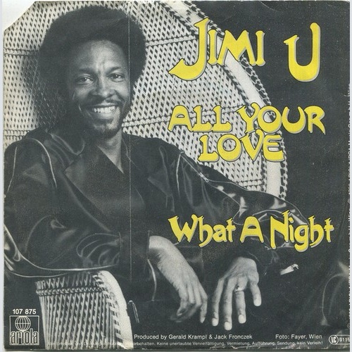 7", Single Jimi U - All Your Love