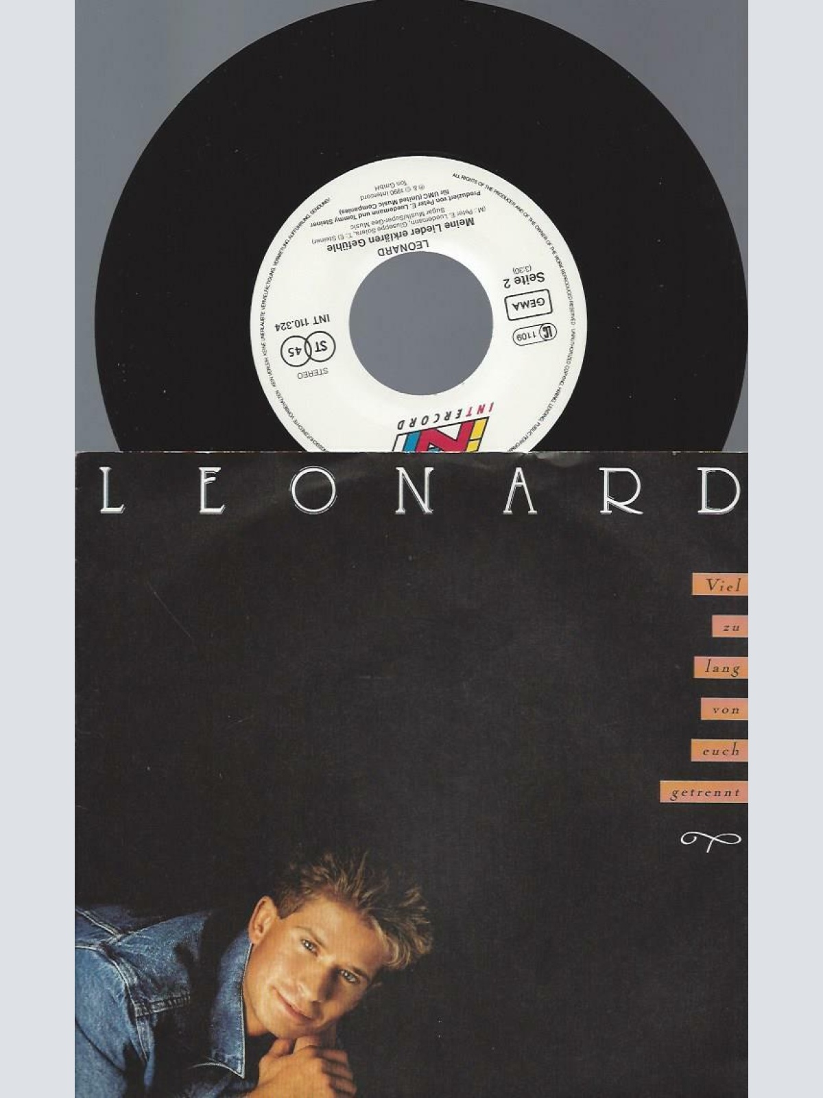 7" Leonard – Viel Zu Lang Von Euch Getrennt