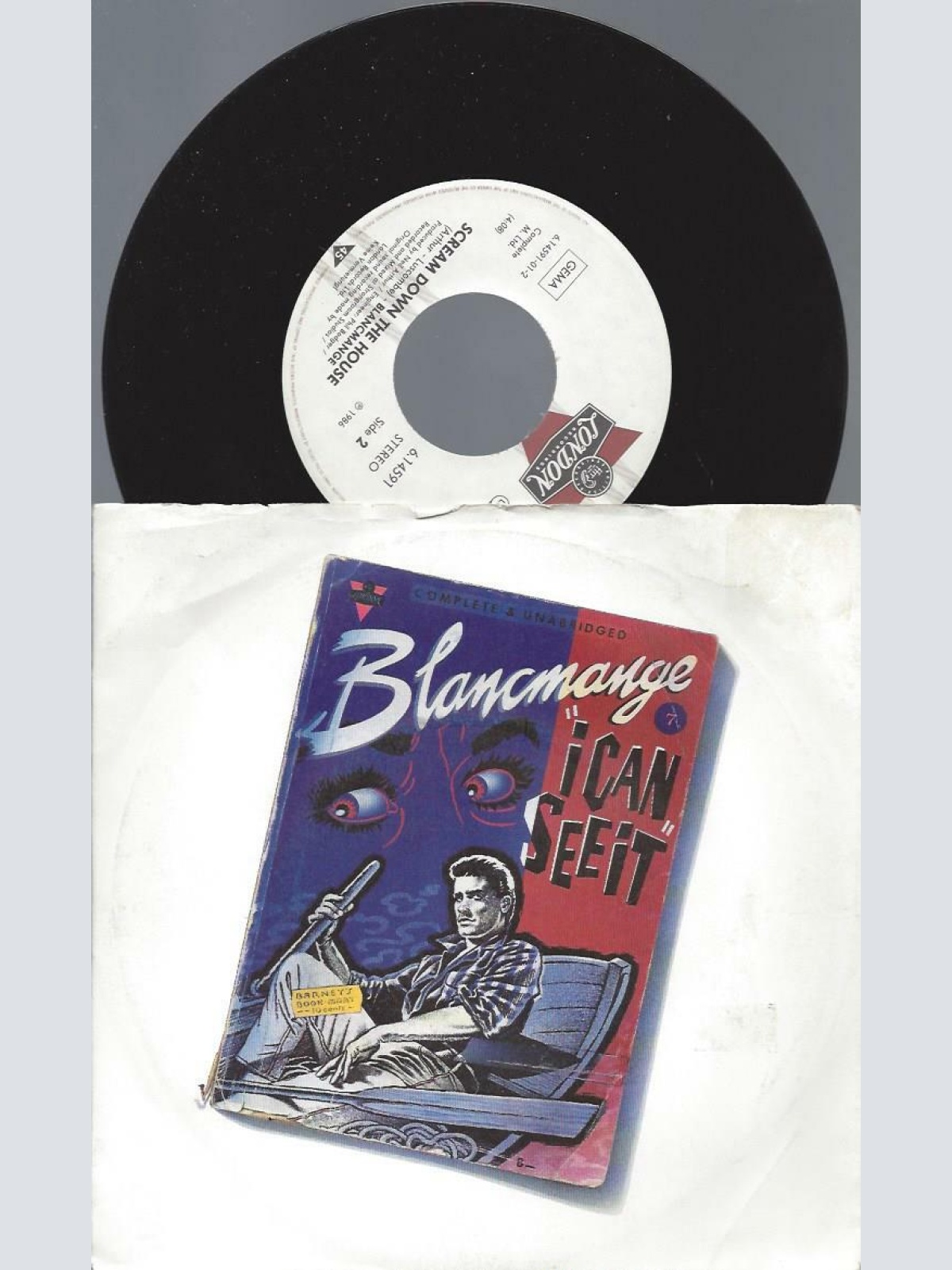 7"    Blancmange  I Can See It