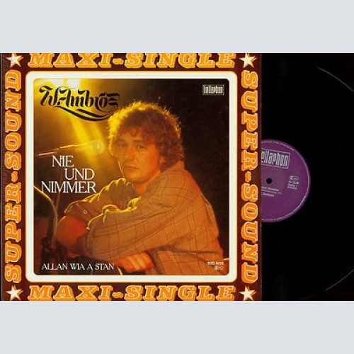 MAXI SINGLE --WOLFGANG AMBROS-- NIE UND NIMMER --