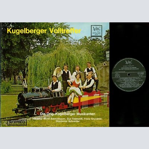 LP--DIE ORIG KUGELBERGER MUSIKANTEN --KUGELBERGER VOLLTREFFER--