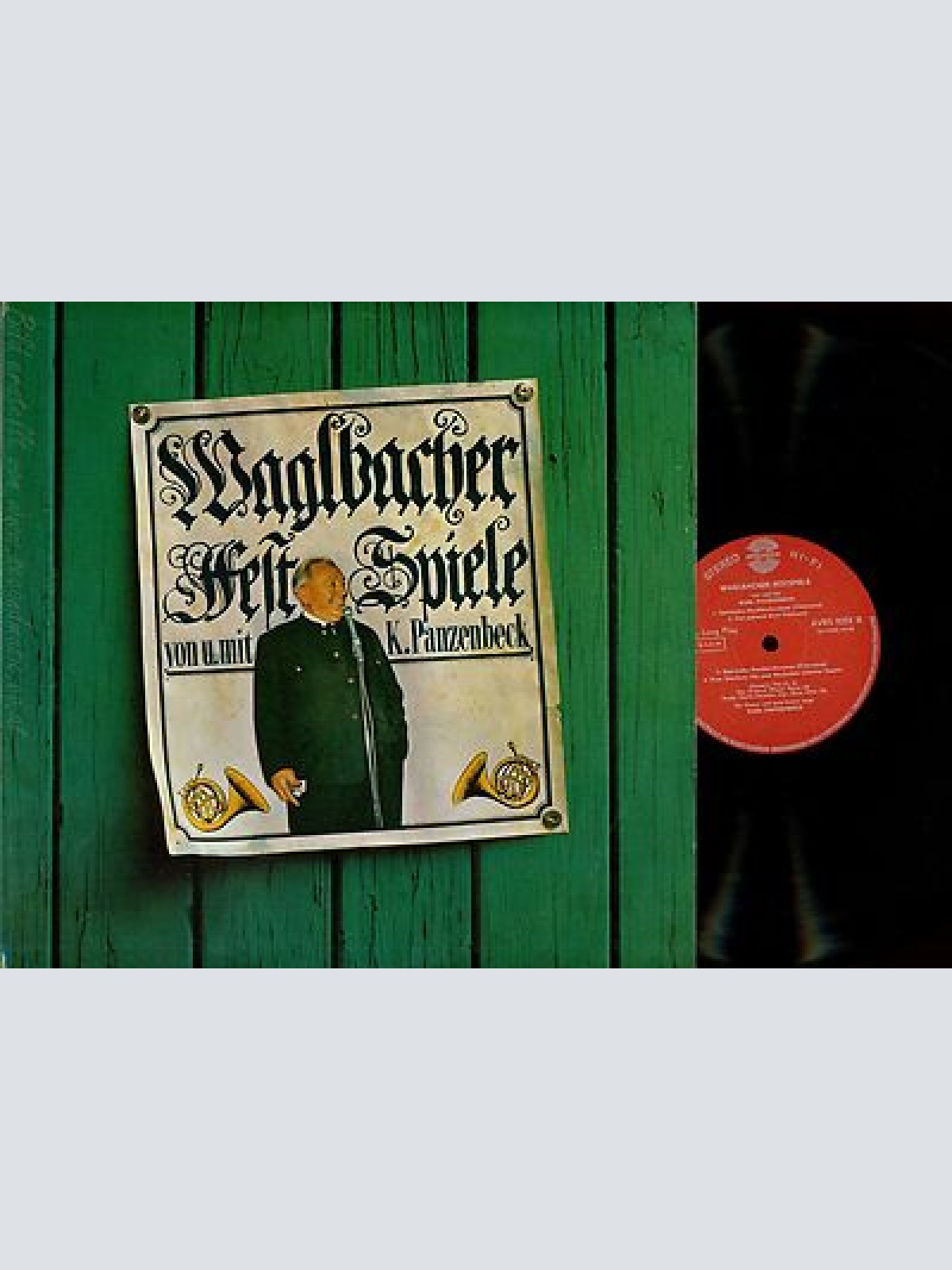 LP--KARL PANZENBECK--WAGLBACHER WELTSPIELE