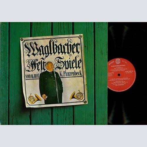 LP--KARL PANZENBECK--WAGLBACHER WELTSPIELE