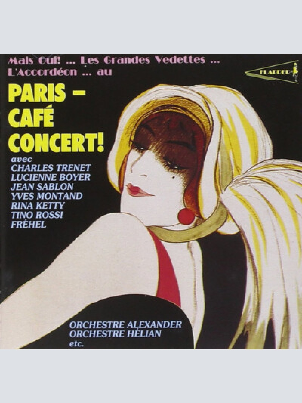 CD, Comp, Mono Various - Paris - Café Concert!