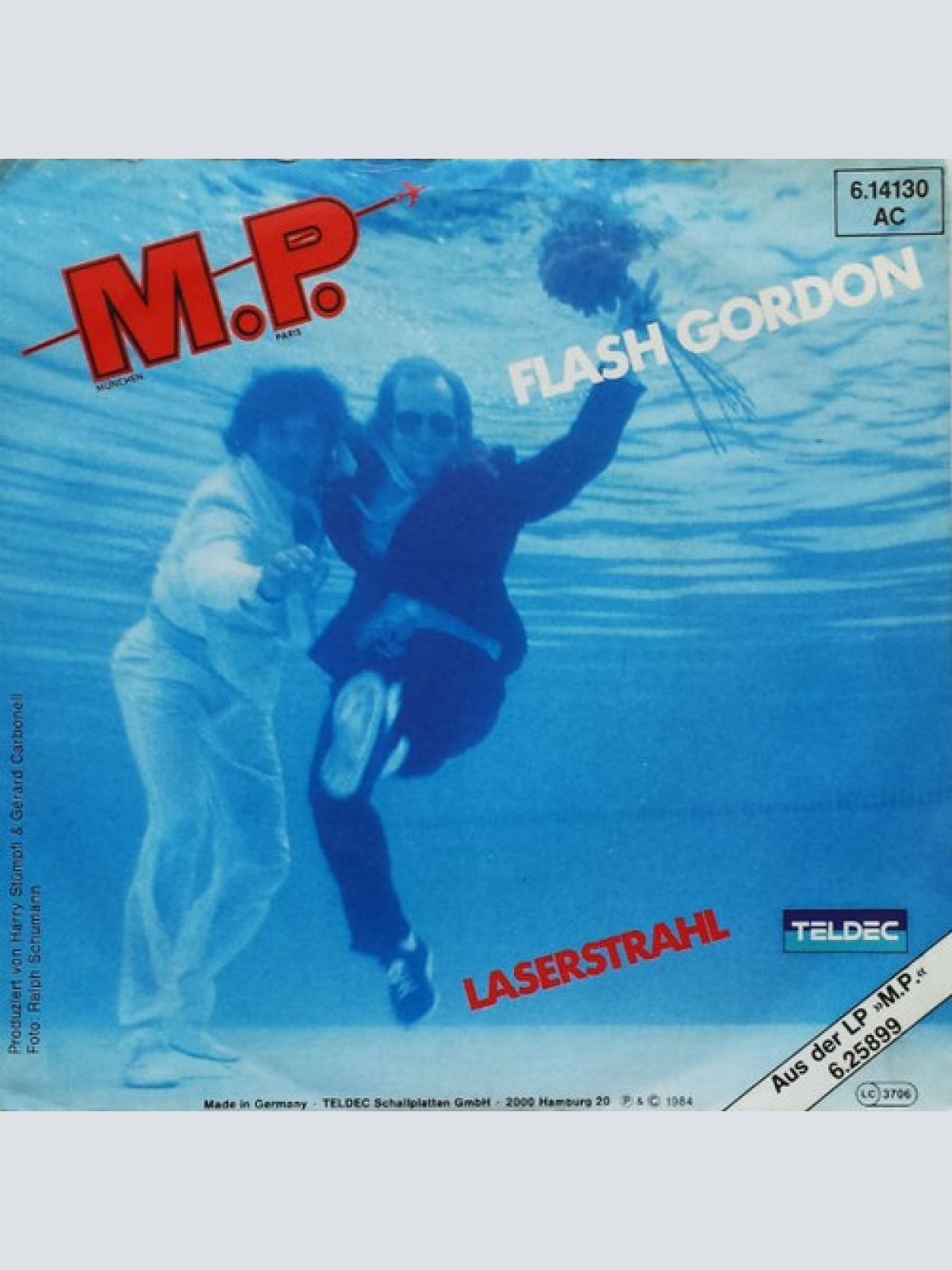 7", Single M.P. (München Paris)* - Flash Gordon