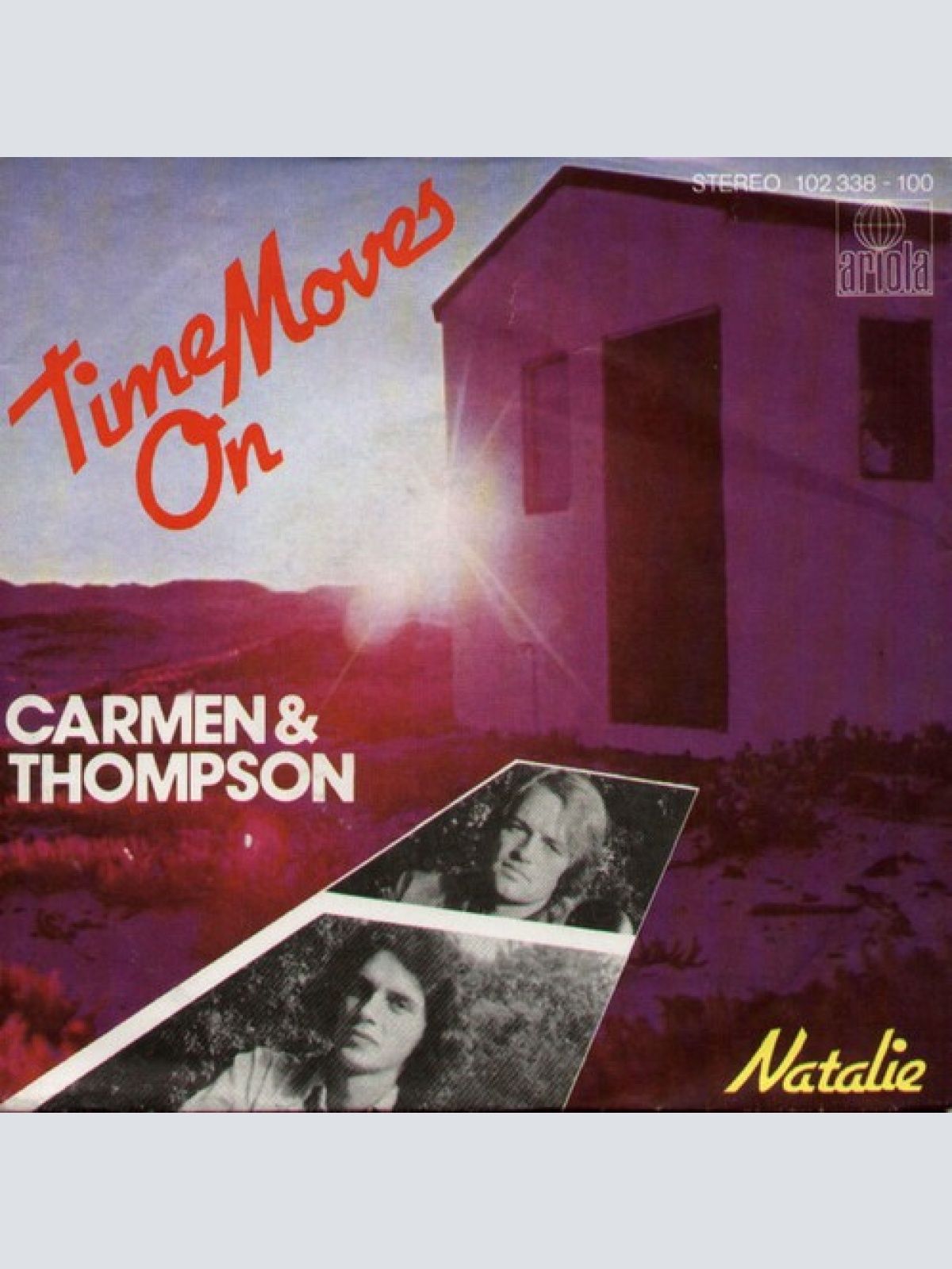 7", Single Carmen & Thompson - Time Moves On