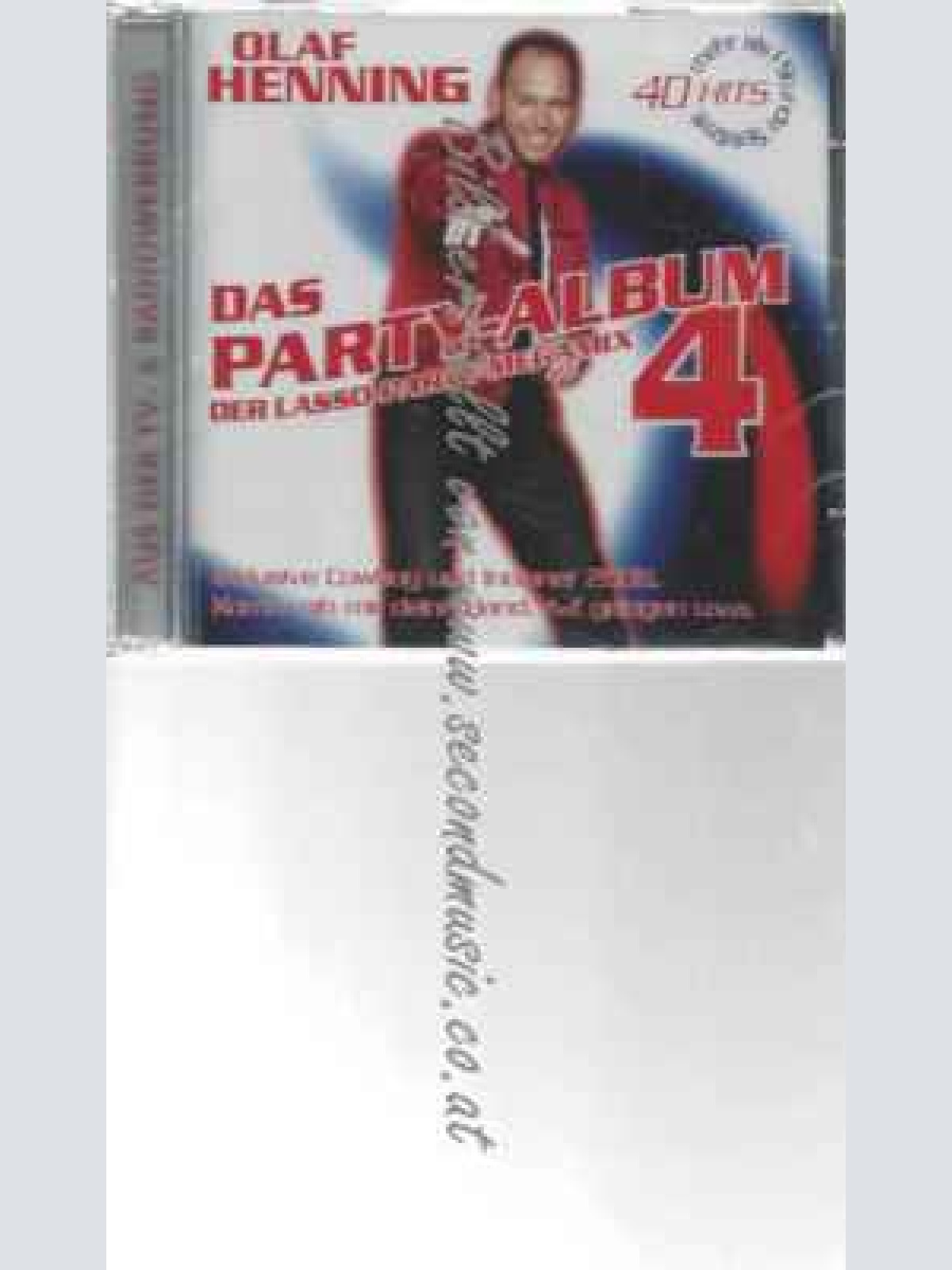 CD--Henning,Olaf | --Das Party-Album -der Lasso