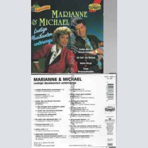 CD--Marianne & Michael | --Lustige Musikanten Unterwegs