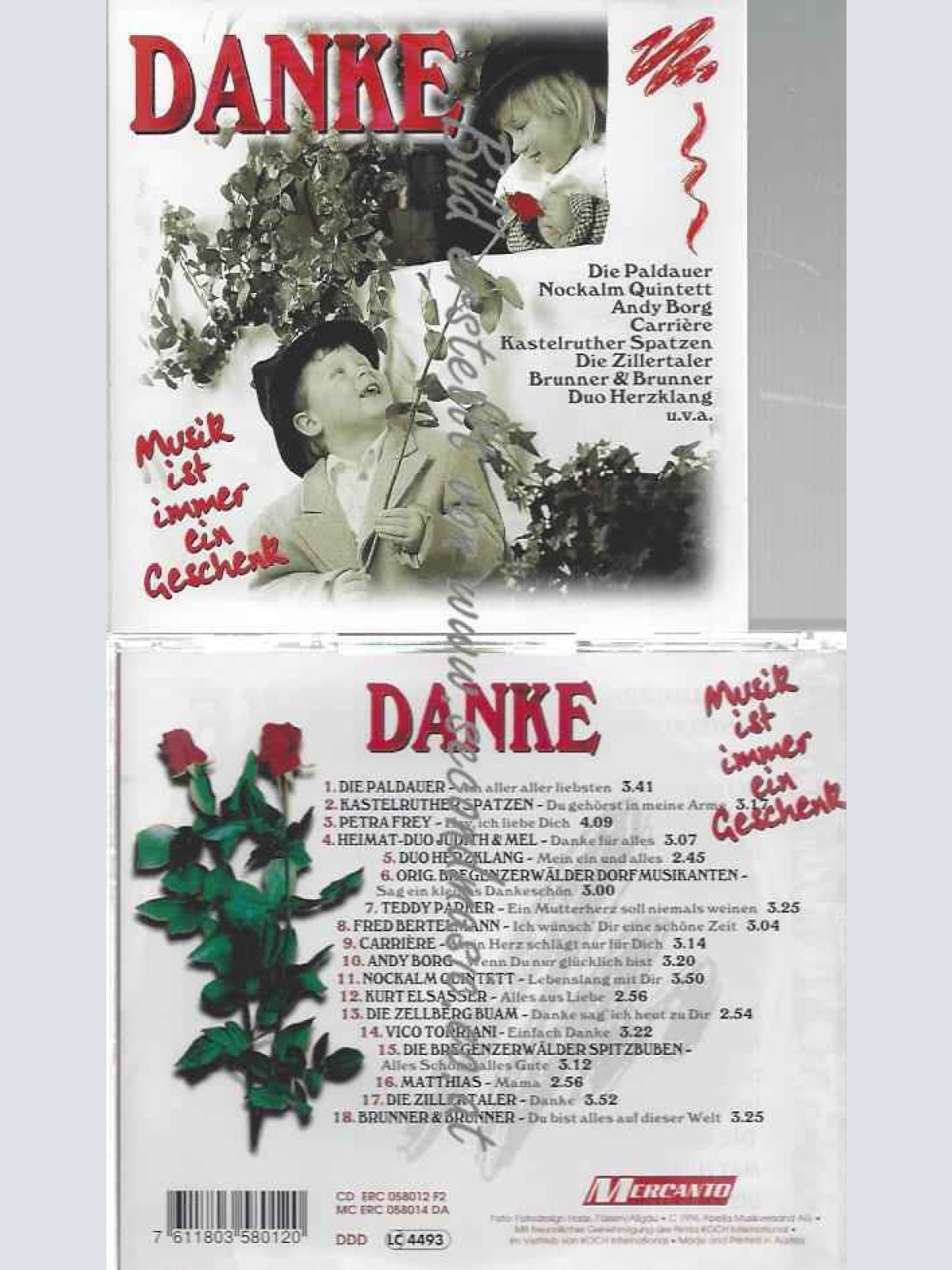 CD--Various--Danke - Musik Ist Immer Ein Geschenk