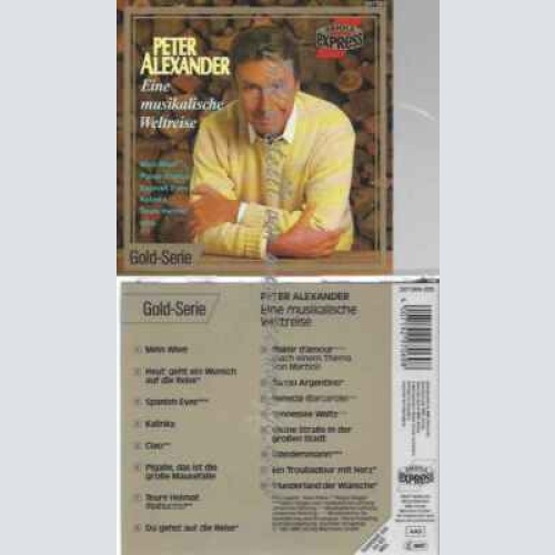 CD-- Peter Alexander  Eine Musikalische Weltreise