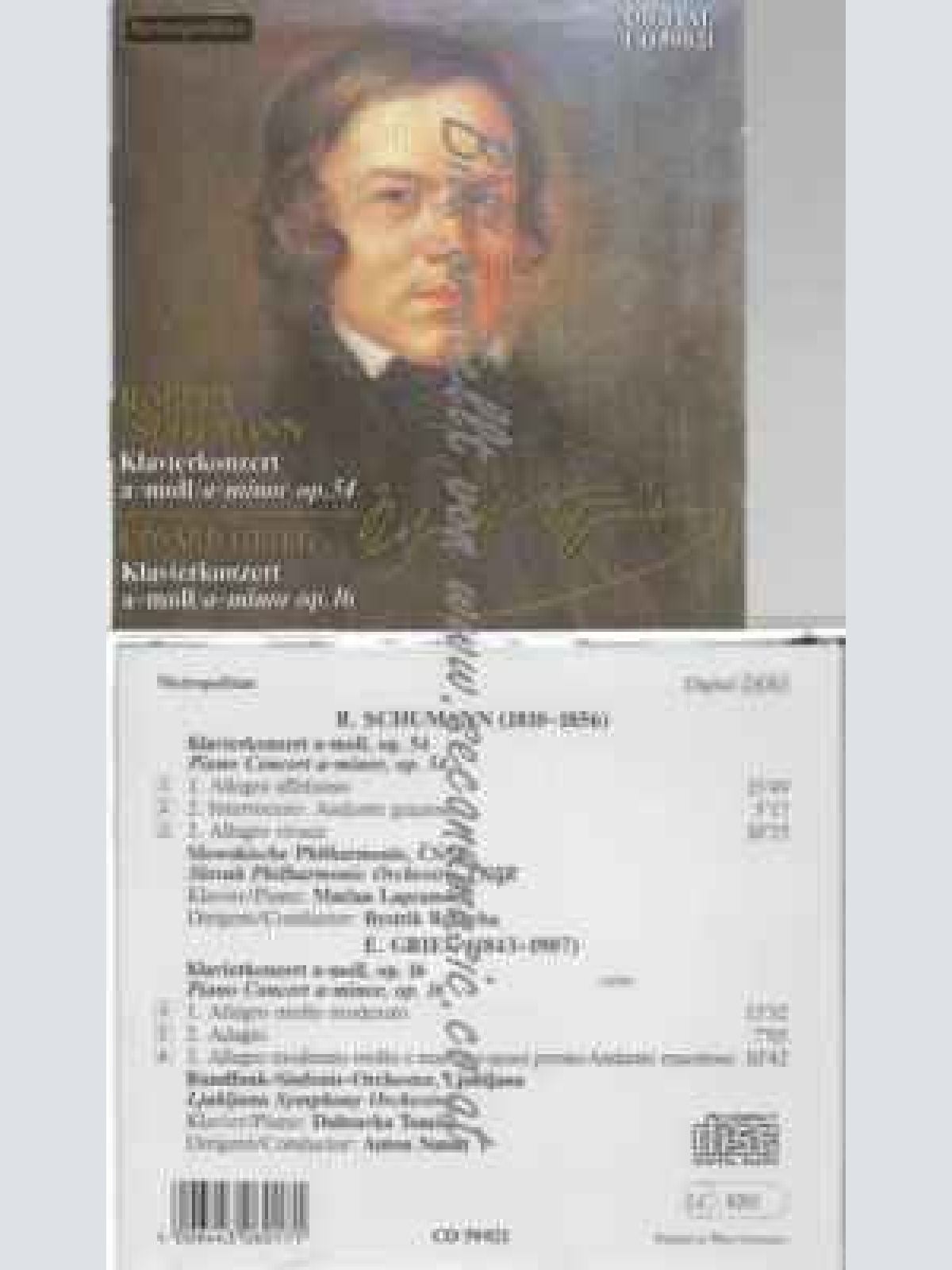 CD--Robert Schumann, Edvard Grieg, et al.--Edvard Grieg