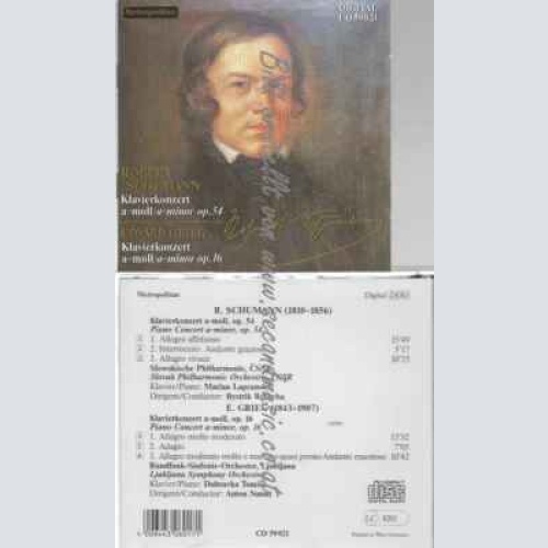 CD--Robert Schumann, Edvard Grieg, et al.--Edvard Grieg