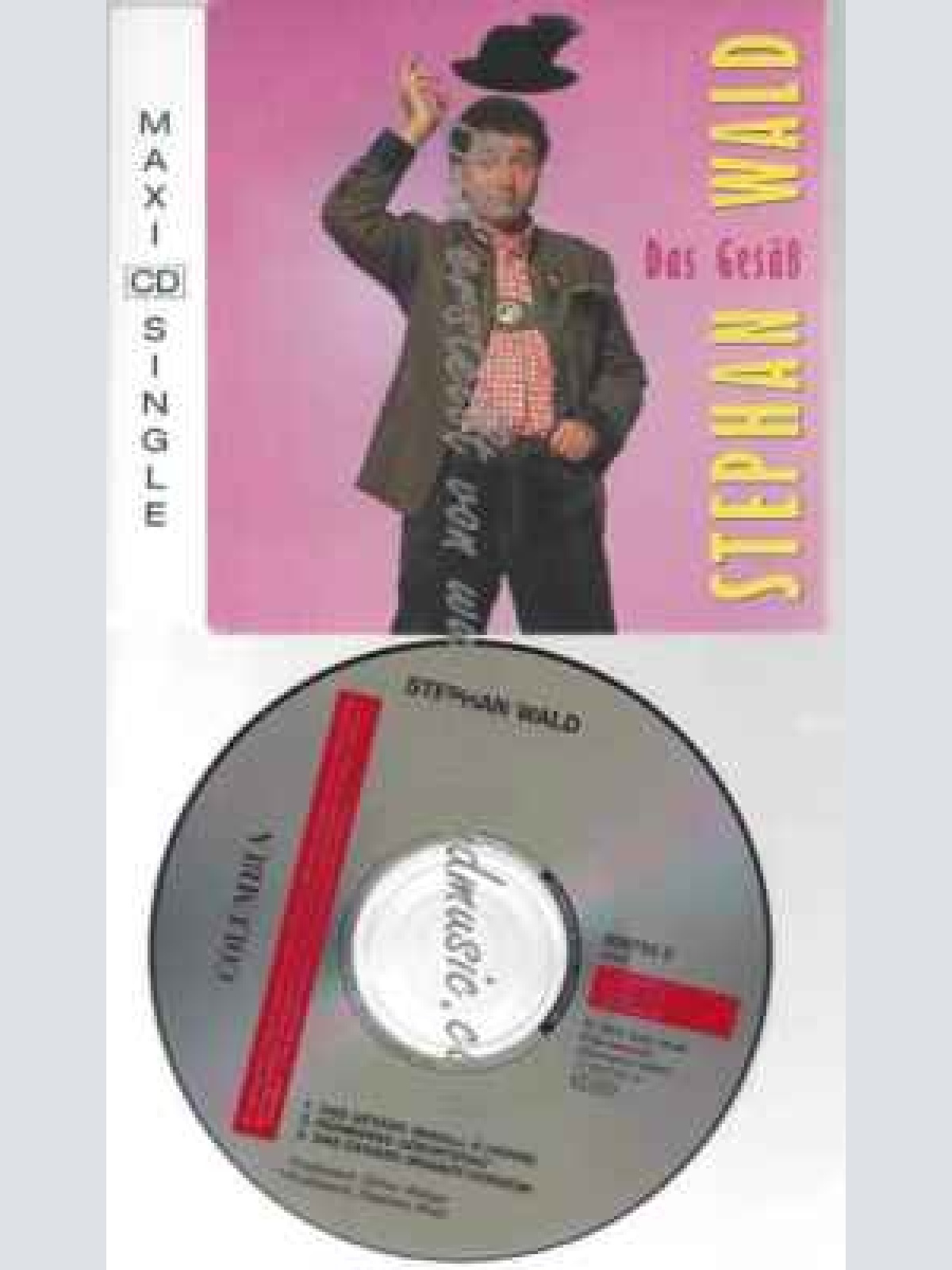 CD--Stephan Wald--Das Gesäß (incl.  versions, )